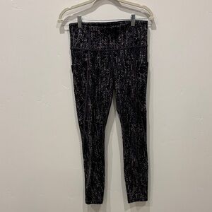 Athleta Dark Patterned Leggings